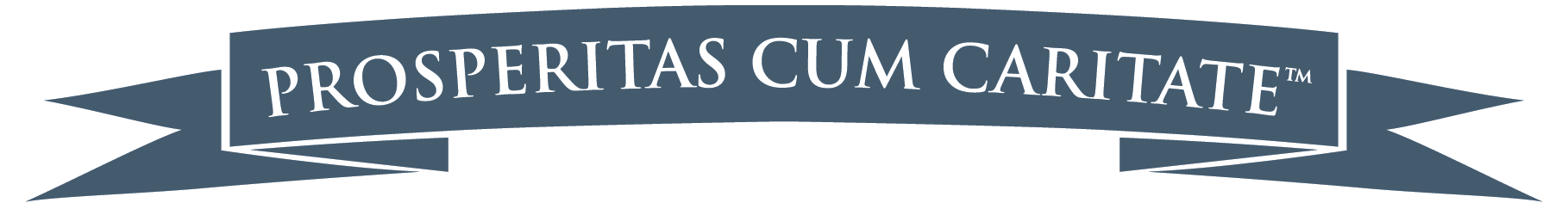 Prosperitas Cum Caritate Ribbon
